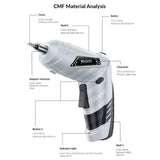 Yesido EC34 Cordless Electric Screwdriver Kit with Dual-Purpose Rotation - Noco