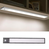 Wireless Motion Auto LED Cabinet/Stair/Hallway Light Bar | Rechargeable with Remote Control - 20cm Long Black 1.2W 800mAh - Noco