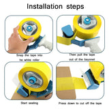 5cm Handheld Tape Sealing Machine Serrated Cutter - Noco