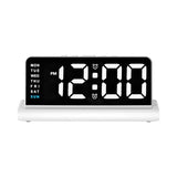 GH9020 Large Display LED Digital Alarm Clock and Mirror Desktop Clock with Night Light - Noco