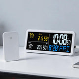 YD20 Digital Bedside/Desk Alarm Clock with Wireless Outdoor Sensor and Environment Monitor - Noco