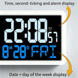YD20 Digital Bedside/Desk Alarm Clock with Wireless Outdoor Sensor and Environment Monitor - Noco