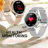 Hamtod NX19 Ladies Smart Watch Jewel Bezel BT Voice Calling 1.3inch IPS screen - watch Noco
