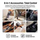 SUITU ST-153A Plus Cordless Car Vacuum | 9000Pa Vacuum Blow & Air Pump - Suitu