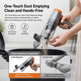 SUITU ST-153A Plus Cordless Car Vacuum | 9000Pa Vacuum Blow & Air Pump - Suitu