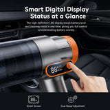 SUITU ST-153A Plus Cordless Car Vacuum | 9000Pa Vacuum Blow & Air Pump - Suitu