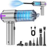 Suitu 6642 Pro Rechargeable 12000Pa Car and Home Vacuum Cleaner and Inflator Brushless Motor - Suitu