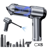 Suitu 6707A Plus Rechargeable 18000Pa Car and Home Vacuum Cleaner and Inflator - Suitu