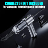 Suitu 6707A Plus Rechargeable 18000Pa Car and Home Vacuum Cleaner and Inflator - Suitu