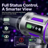 SUITU ST-6711A Plus Brushless Car Vacuum | High-Power Cordless Cleaner | Powerbank/Torch - Suitu
