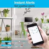 Dekala Pro Smart WiFi Weather Station – Smart Phone App | Internet/Indoor/Outdoor Monitor - Noco