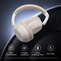 Baseus Bass 35 Max Wireless Headphones Wired or Wireless Microphone App Configuration - Baseus