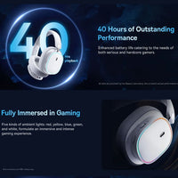 Baseus AeQur Wireless Gaming Headphones 2.4G Wired or Wireless ANC App Configuration - Baseus