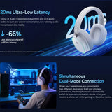 Baseus AeQur Wireless Gaming Headphones 2.4G Wired or Wireless ANC App Configuration - Baseus