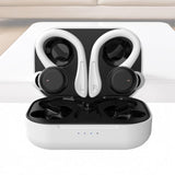 T&G T40 TWS Bluetooth Wireless Sports Earphones - IPX6 Rated Over Ear Stability - Black - T&G