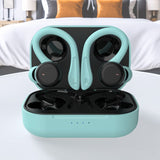 T&G T40 TWS Bluetooth Wireless Sports Earphones - IPX6 Rated Over Ear Stability - Black - T&G