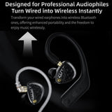 KZ AN01 Wireless Bluetooth 5.4 Earhook Adapter | ANC In-Ear Monitor Module with LDAC for Wired KZ Earphones - KZ