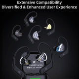 KZ AN01 Wireless Bluetooth 5.4 Earhook Adapter | ANC In-Ear Monitor Module with LDAC for Wired KZ Earphones - KZ