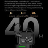 KZ AN01 Wireless Bluetooth 5.4 Earhook Adapter | ANC In-Ear Monitor Module with LDAC for Wired KZ Earphones - KZ