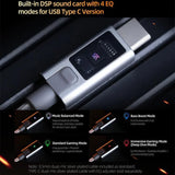 KZ Gale Type-C IEMs with M2 Cable | Super Linear Dynamic Driver DSP USB-C Earphones - KZ
