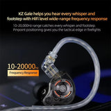 KZ Gale Type-C IEMs with M2 Cable | Super Linear Dynamic Driver DSP USB-C Earphones - KZ