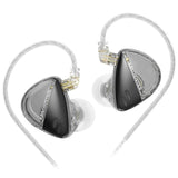 KZ Libra Wired Dynamic Earphones | Silver-Plated Cable Noise-Isolating Earbuds - KZ