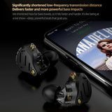 KZ Pisces Wired Dual Dynamic Driver IEMs | Horizontal Dual-Driver Hi-Fi Earphones | 3.5mm Plug - KZ