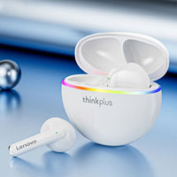 LENOVO ThinkPlus XT97 Wireless Earphones Bluetooth 5.2 Low Latency Auto Connect - White - Lenovo