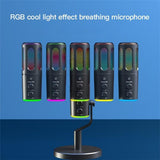 SU8 Desktop Gaming/Streaming Microphone Noise Reduction LED Light - NOCO