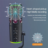 SU8 Desktop Gaming/Streaming Microphone Noise Reduction LED Light - NOCO