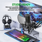 Yanmai X2 Professional Active Noise Reduction Cardioid Condenser Microphone Set - NOCO