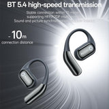 Yesido YSP26 OWS Open Ear Earphones | ENC Noise Reduction Hook Headset with LCD Screen - Yesido