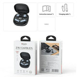Yesido TWS47 2-in-1 In-Ear & Semi-In-Ear Tws Bluetooth Earbuds with LED Display - Yesido