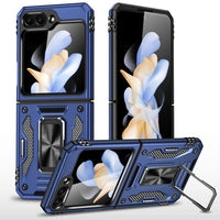 Samsung Galaxy Z Flip 5 Armoured Cover with Stand - Navy Noco