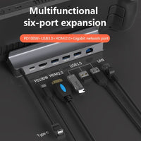 6-in-1 Type-C Docking Station for Steam Deck / ASUS ROG Ally – DS601 Game Console HUB - Noco