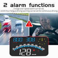 G10 GPS Speedometer Multifunction HUD Speed Distance Compass Alarms Noco