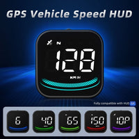 G4 GPS Speedometer HUD Ambient Light Speed Alert Compact 52mm LED display Noco