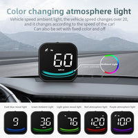 G4 GPS Speedometer HUD Ambient Light Speed Alert Compact 52mm LED display Noco