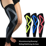 HX022 Sports Compression Thigh and Calf Protective Sleeves - Black and Grey - Noco
