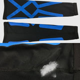HX022 Sports Compression Thigh and Calf Protective Sleeves - Black and Grey - Noco