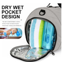 Inoxto Sport/Gym Travel Duffle Bag Wet Pocket Shoe Compartment Shoulder Strap - Outdoors Noco