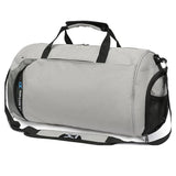 Inoxto Sport/Gym Travel Duffle Bag Wet Pocket Shoe Compartment Shoulder Strap - Grey - Outdoors Noco