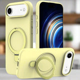 iPhone 17 Air Silicone MagSafe Rear Cover With Ring Stand - RedPepper