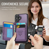iPhone 17 CaseMe ME80 Series Detachable Wallet Leather cover - Noco