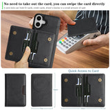 iPhone 17 Kalebol MagSafe Detachable Wallet Cover - RedPepper