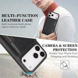 iPhone 17 Pro Kalebol MagSafe Detachable Wallet Cover - RedPepper