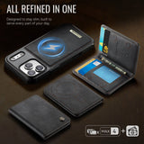 iPhone 17 Pro Max / 18 Pro Max CaseMe ME80 Series Detachable Wallet Leather cover - Noco