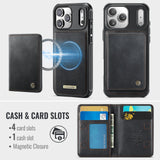 iPhone 17 Pro Max / 18 Pro Max CaseMe ME80 Series Detachable Wallet Leather cover - Noco