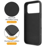 iPhone 17 Pro Silicone MagSafe Rear Cover With Ring Stand - RedPepper