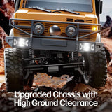 JJRC C8823C Unimog Six-Wheels All-Terrain Remote Control Car 6WD 2.4GHz - JJRC